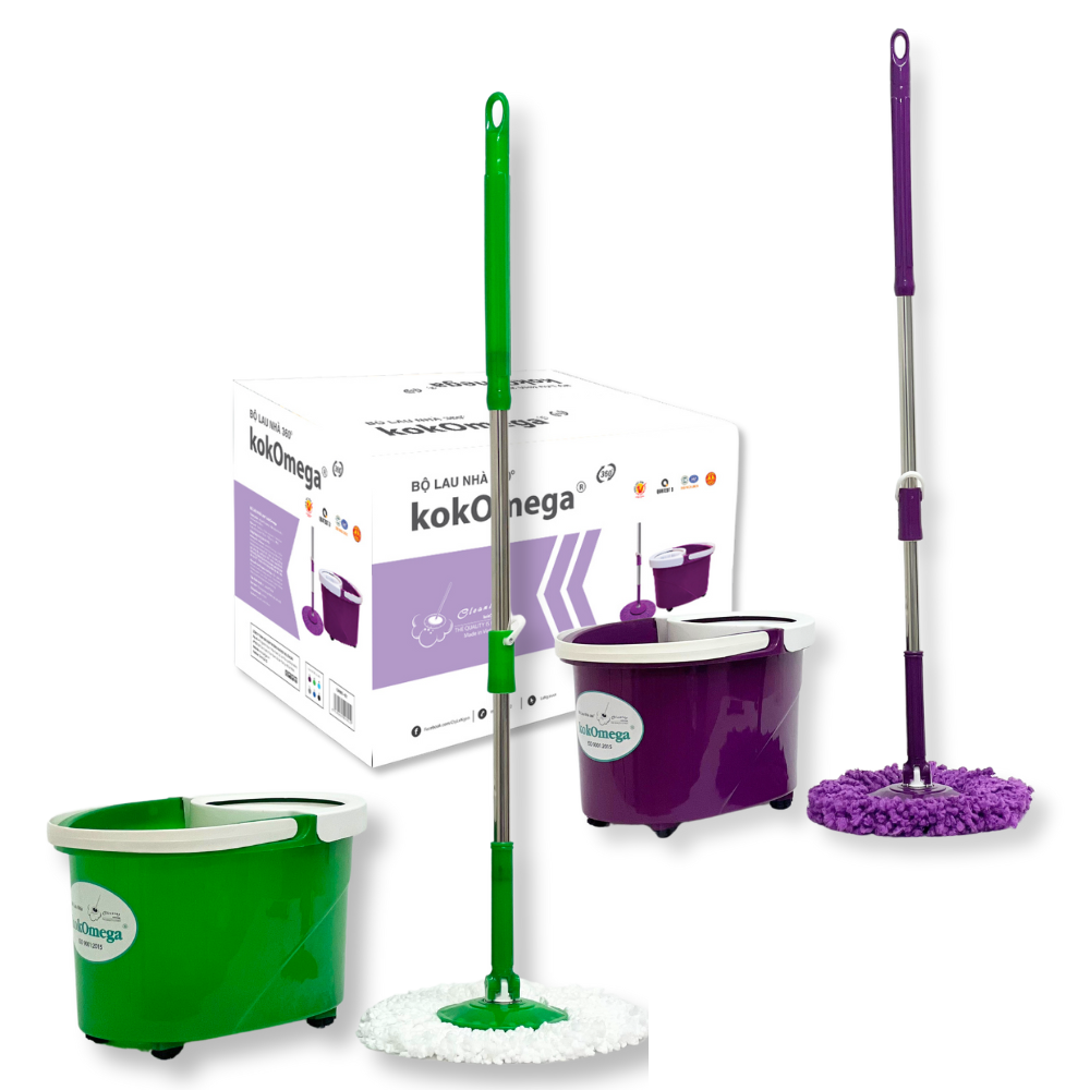 Bộ lau nhà 360 kokOmega - OMBO02